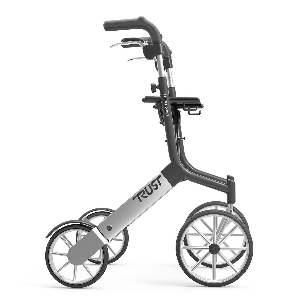 Let’s Go Out Rollator - Black